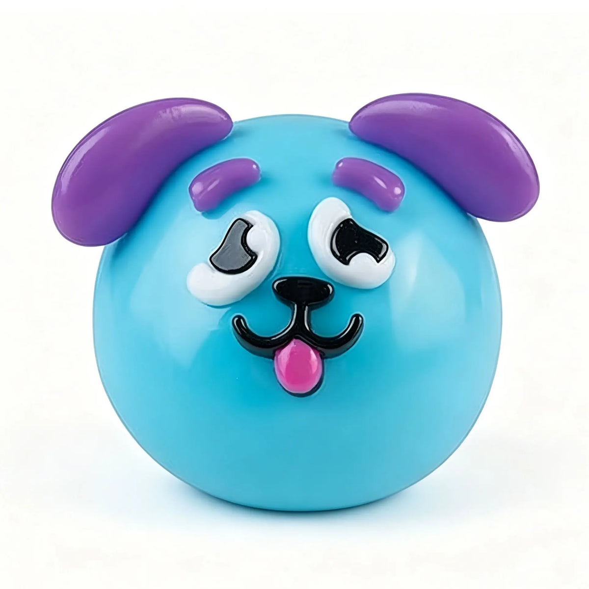 Smushers Curiosities Dog Face Swap Squishy - Soft, Moldable, and Slow-Rise Stress Relief Toy