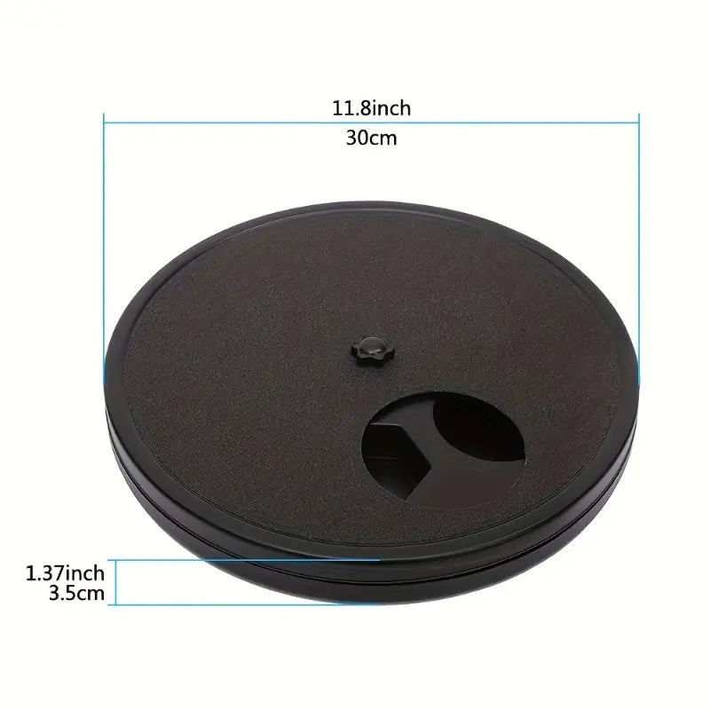 Multifunctional 3-in-1 Dog Food Dispenser Plate, Nail Scratch Pad, and Interactive Training Bowl