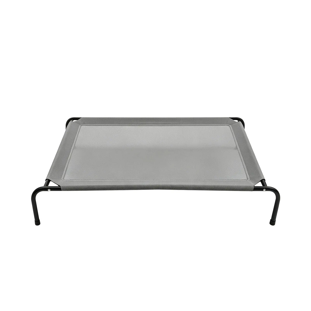 Petitrinu Classic Elevated Dog Bed with Metal Frame - Breathable Textilene Mesh Fabric for Cooling and Joint Relief, Available in Two Sizes for Medium to Large Dogs