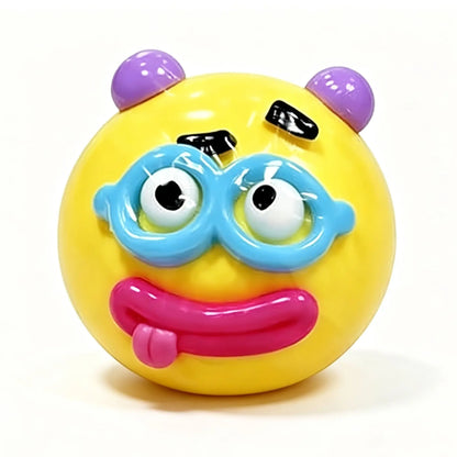 Smushers Curiosities Dog Face Swap Squishy - Soft, Moldable, and Slow-Rise Stress Relief Toy