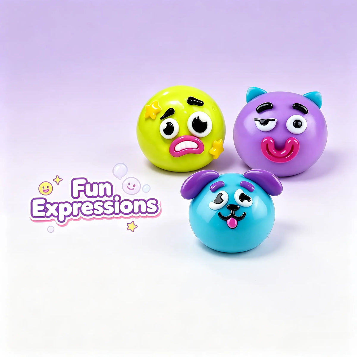 Smushers Curiosities Dog Face Swap Squishy - Soft, Moldable, and Slow-Rise Stress Relief Toy